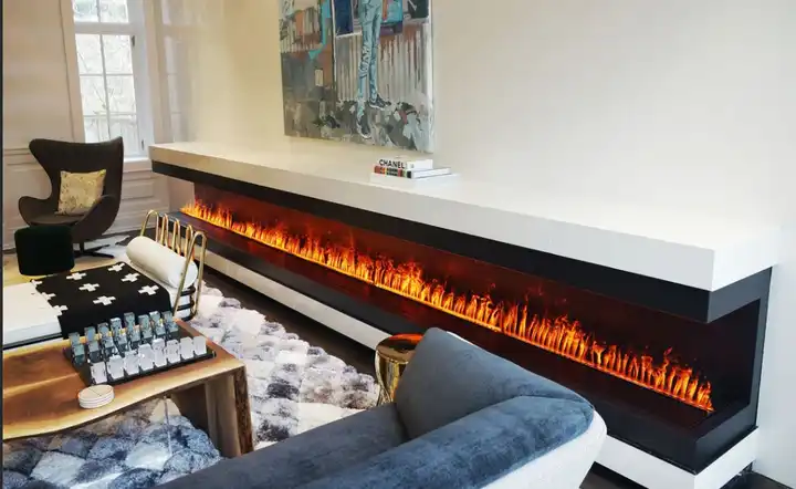 Custom Led Electric Fire Place