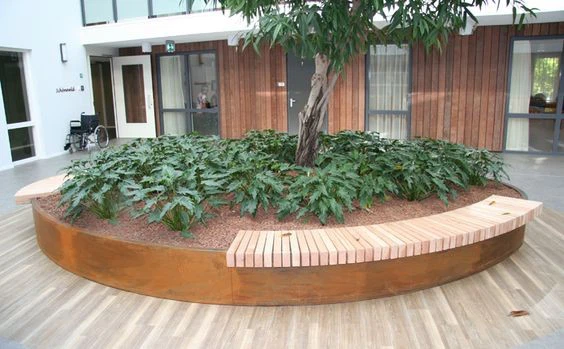 Customized Corten Steel Lawn Edging