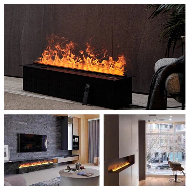 Electric Fireplace Led Vapor Steam