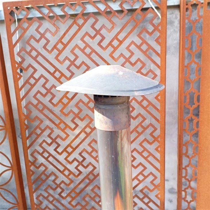 Garden Pellet Rocket Stove