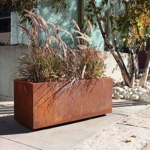 Large Planters Rectangular Planter Box