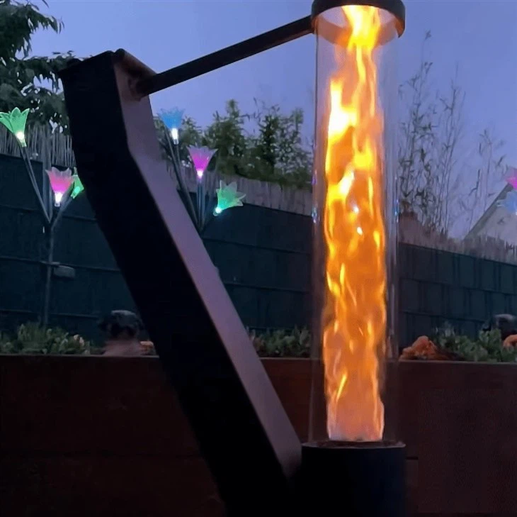 Pellet Burning Patio Heater