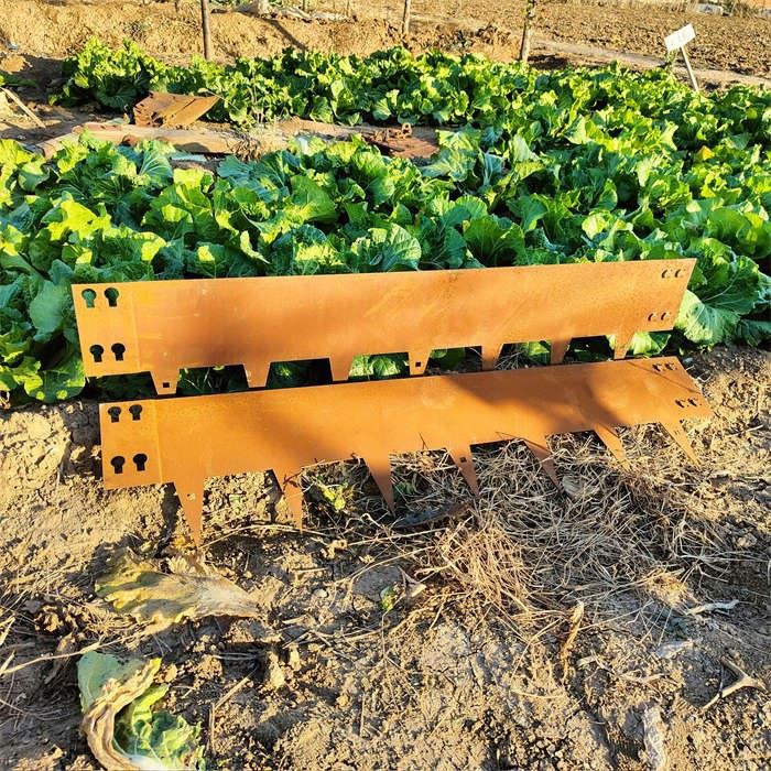 Rusty Garden Corten Steel Edging
