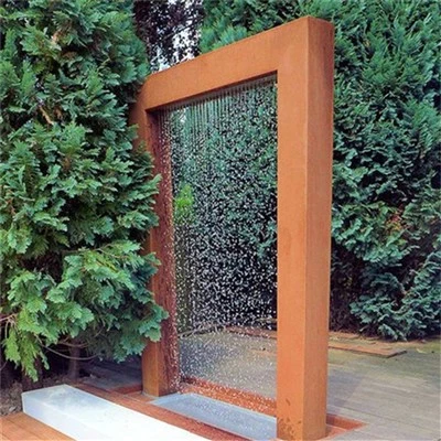 Fontaine d'eau de jardin personnalisée