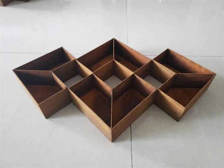 Corten Steel Flower Pots Planters best