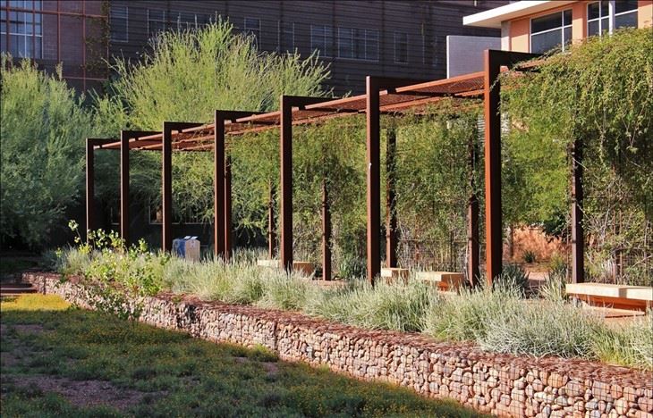 Corten Steel Gazebo Or Pergola