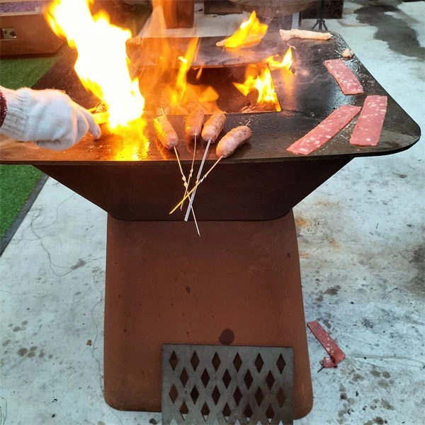 Garden Cooking Corten Steel Barbecue Stove best