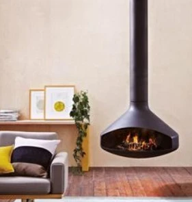 Hanging Fireplace Wood Burning Fireplace factory