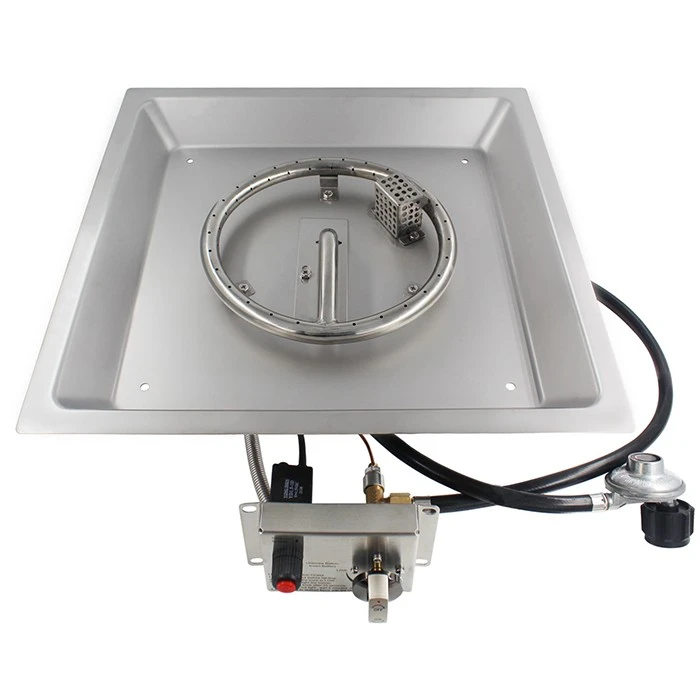 Outdoor Gas Insert Fire Burner factory